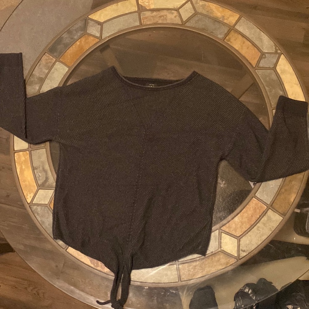 Dark gray sweater